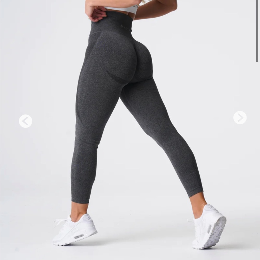 NVGTN Black Speckled Contour Seamless Leggings